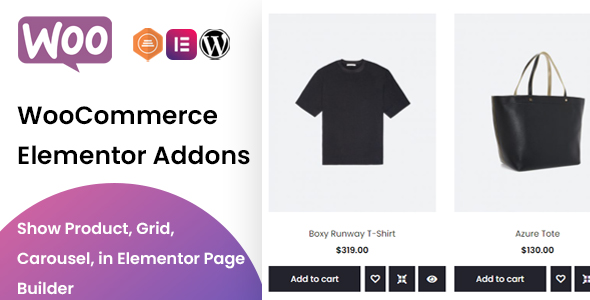 WooCommerce Elementor Addons Preview Wordpress Plugin - Rating, Reviews, Demo & Download