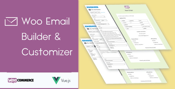 WooCommerce Email Builder And Customizer Preview Wordpress Plugin - Rating, Reviews, Demo & Download