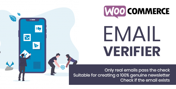 WooCommerce Email Verifier Preview Wordpress Plugin - Rating, Reviews, Demo & Download