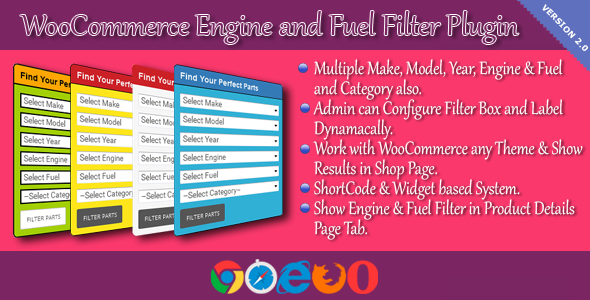WooCommerce Engine And Fuel Filter Plugin Preview - Rating, Reviews, Demo & Download