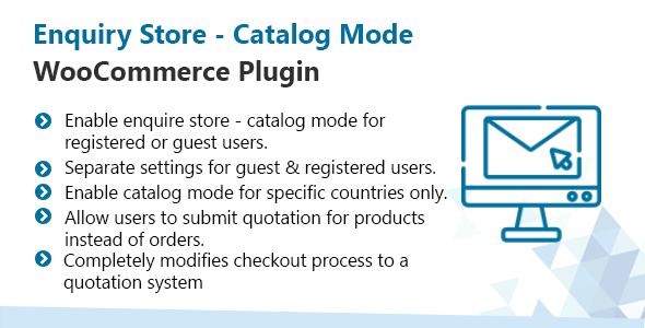 WooCommerce Enquiry Store – Catalog Mode Plugin Preview - Rating, Reviews, Demo & Download
