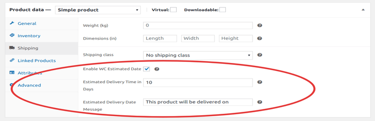 WooCommerce Estimated Shipping Date Preview Wordpress Plugin - Rating, Reviews, Demo & Download
