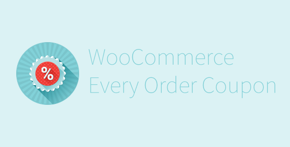WooCommerce Every Order Coupon Preview Wordpress Plugin - Rating, Reviews, Demo & Download