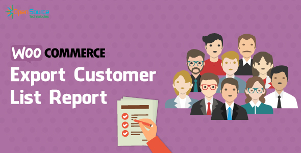 Woocommerce Export Customer List Report Preview Wordpress Plugin - Rating, Reviews, Demo & Download