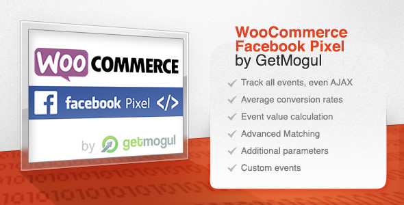 WooCommerce Facebook Pixel By GetMogul Preview Wordpress Plugin - Rating, Reviews, Demo & Download