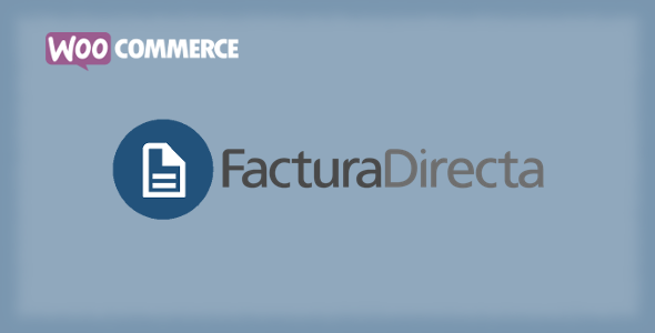 WooCommerce FacturaDirecta Preview Wordpress Plugin - Rating, Reviews, Demo & Download