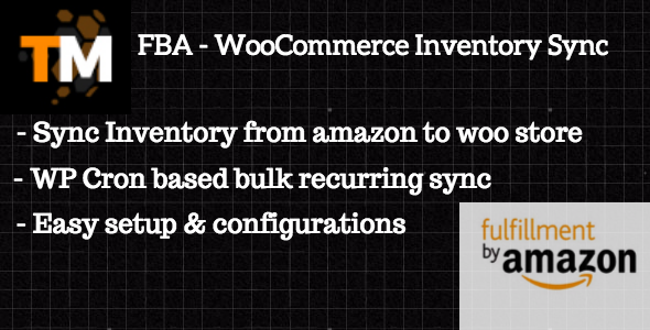 WooCommerce FBA Inventory Sync Preview Wordpress Plugin - Rating, Reviews, Demo & Download