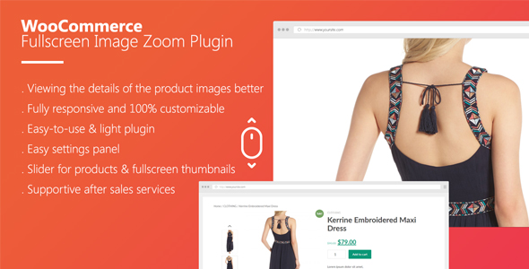WooCommerce Fullscreen Image Zoom Preview Wordpress Plugin - Rating, Reviews, Demo & Download