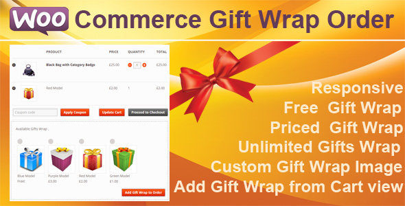WooCommerce Gift Wrap Order Preview Wordpress Plugin - Rating, Reviews, Demo & Download