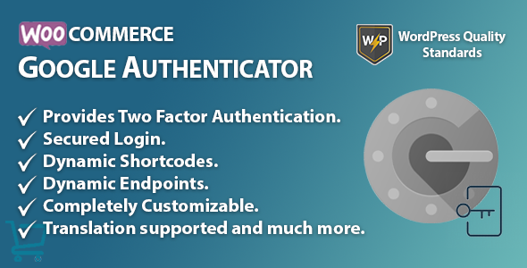WooCommerce Google Authenticator | Two Factor Authentication Preview Wordpress Plugin - Rating, Reviews, Demo & Download