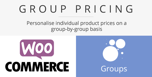 WooCommerce Group Pricing Preview Wordpress Plugin - Rating, Reviews, Demo & Download
