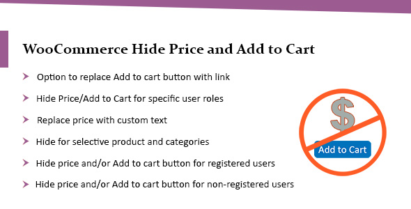 WooCommerce Hide Price & Add To Cart Button Plugin – Lite Preview - Rating, Reviews, Demo & Download