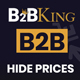 WooCommerce Hide Prices, Products, And Store By B2BKing