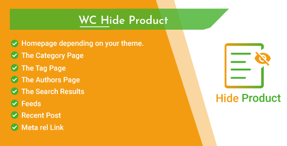WooCommerce Hide Product Preview Wordpress Plugin - Rating, Reviews, Demo & Download