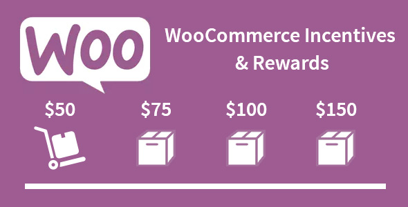 WooCommerce Incentives & Rewards Preview Wordpress Plugin - Rating, Reviews, Demo & Download