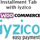 WooCommerce Installment Tab With Iyzico