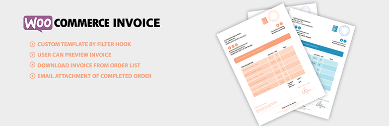 Woocommerce Invoice Preview Wordpress Plugin - Rating, Reviews, Demo & Download