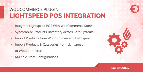 WooCommerce Lightspeed POS Integration Plugin Preview - Rating, Reviews, Demo & Download