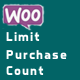 WooCommerce Limit Product Purchase Count