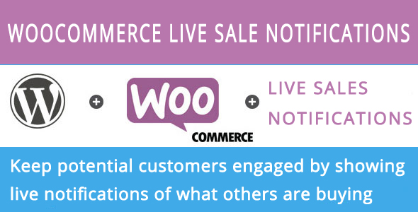 Woocommerce Live Sales Notification Preview Wordpress Plugin - Rating, Reviews, Demo & Download