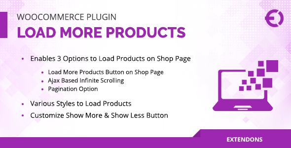 WooCommerce Load More Products Plugin – Infinite Scrolling Preview - Rating, Reviews, Demo & Download