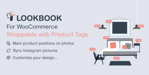 WooCommerce LookBook – Shop By Instagram – Shoppable With Product Tags Preview Wordpress Plugin - Rating, Reviews, Demo & Download