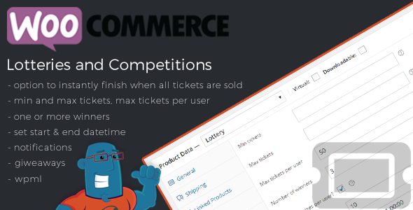 WooCommerce Lottery – WordPress Competitions And Lotteries, Lottery For WooCommerce Preview - Rating, Reviews, Demo & Download