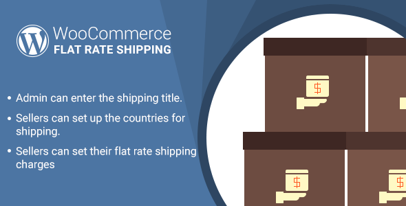 WooCommerce Marketplace Flat Rate Shipping Plugin Preview - Rating, Reviews, Demo & Download