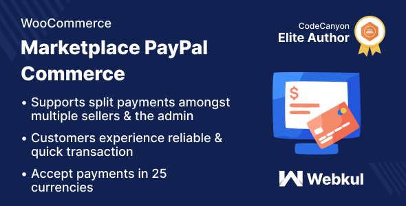 WooCommerce Marketplace PayPal Commerce Preview Wordpress Plugin - Rating, Reviews, Demo & Download