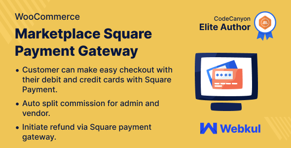 WooCommerce Marketplace Square Payment Gateway Preview Wordpress Plugin - Rating, Reviews, Demo & Download