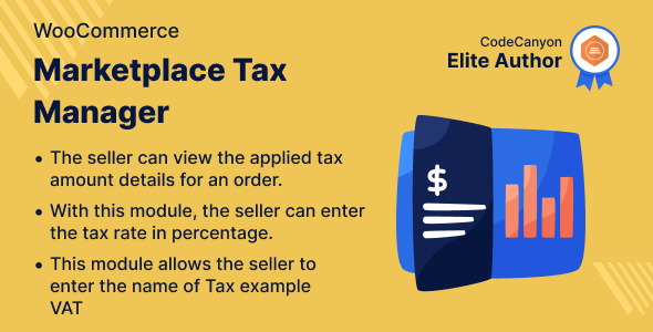 WooCommerce Marketplace Tax Manager Preview Wordpress Plugin - Rating, Reviews, Demo & Download