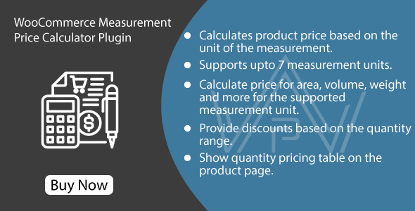 WooCommerce Measurement Price Calculator – Price Per Unit Plugin Preview - Rating, Reviews, Demo & Download