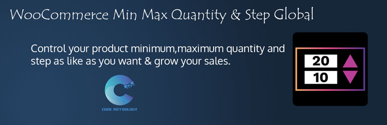 WooCommerce Min Max Quantity & Step Control Global Preview Wordpress Plugin - Rating, Reviews, Demo & Download
