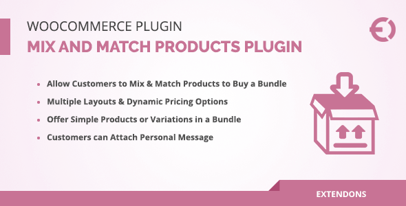 WooCommerce Mix And Match Products Plugin Preview - Rating, Reviews, Demo & Download