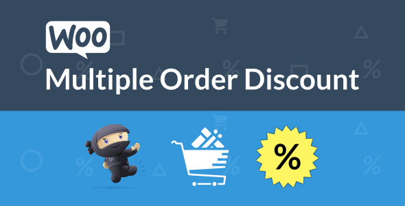 WooCommerce Multiple Order Discount Preview Wordpress Plugin - Rating, Reviews, Demo & Download