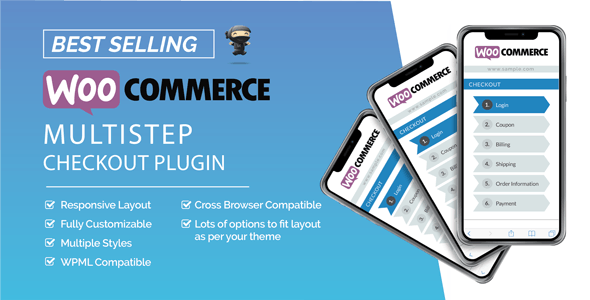 WooCommerce MultiStep Checkout Wizard Preview Wordpress Plugin - Rating, Reviews, Demo & Download