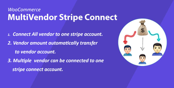 WooCommerce MultiVendor Marketplace Stripe Connect Preview Wordpress Plugin - Rating, Reviews, Demo & Download