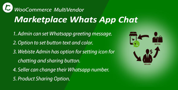 WooCommerce MultiVendor Marketplace Whats App Chat Preview Wordpress Plugin - Rating, Reviews, Demo & Download