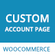 WooCommerce My Account Page Plugin, Edit & Customize Account Page