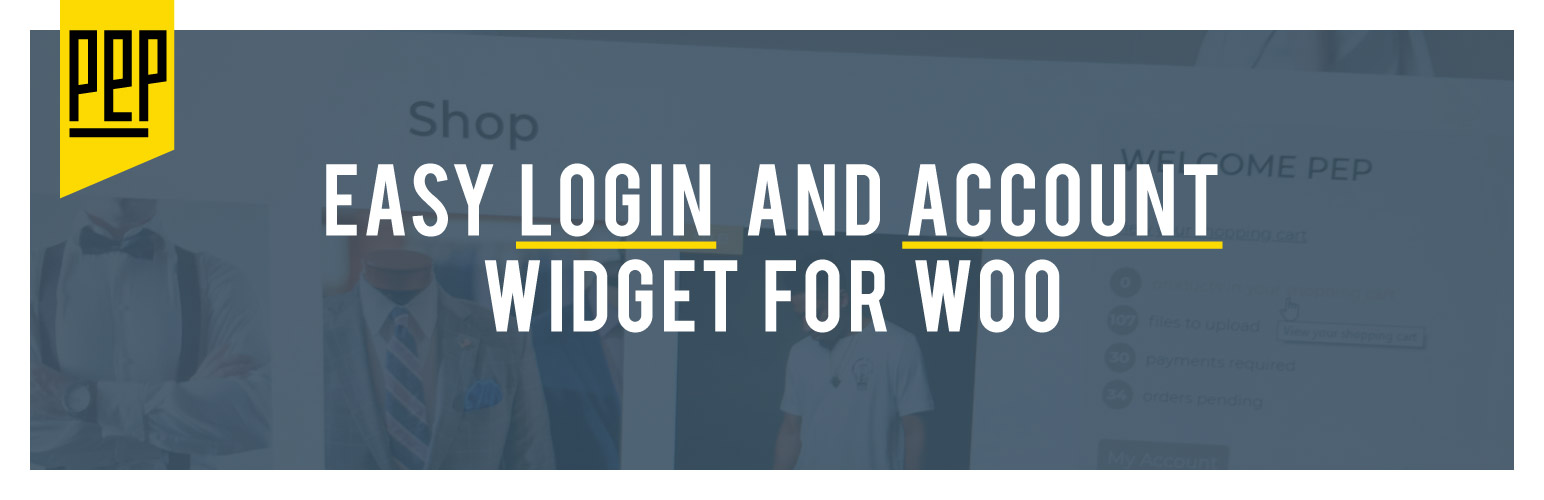 WooCommerce My Account Widget Preview Wordpress Plugin - Rating, Reviews, Demo & Download