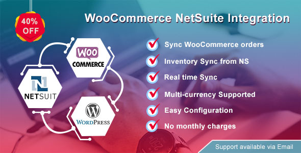 WooCommerce NetSuite Integration Preview Wordpress Plugin - Rating, Reviews, Demo & Download