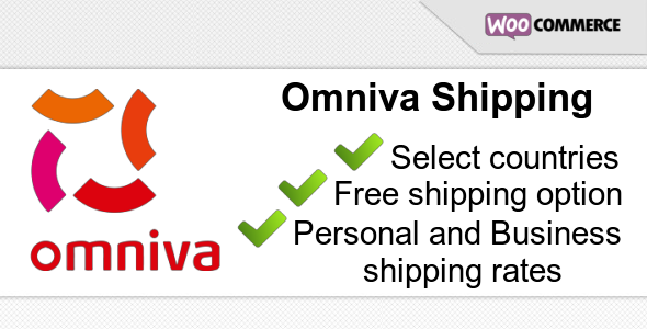 WooCommerce Omniva Shipping Preview Wordpress Plugin - Rating, Reviews, Demo & Download