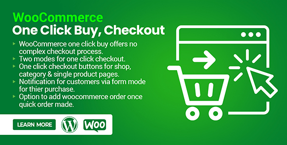 WooCommerce One Click Buy, Checkout Preview Wordpress Plugin - Rating, Reviews, Demo & Download
