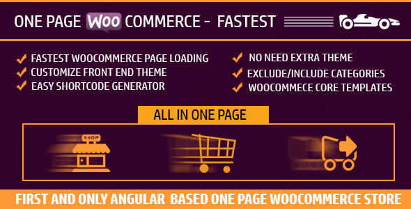 WooCommerce One Page Shopping Preview Wordpress Plugin - Rating, Reviews, Demo & Download