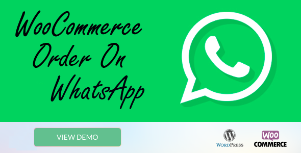 WooCommerce Order On Whatsapp Preview Wordpress Plugin - Rating, Reviews, Demo & Download