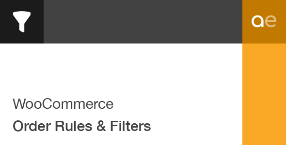 WooCommerce Order Rules & Filters Preview Wordpress Plugin - Rating, Reviews, Demo & Download