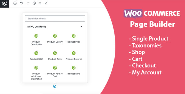 WooCommerce Page Builder With Gutenberg Preview Wordpress Plugin - Rating, Reviews, Demo & Download