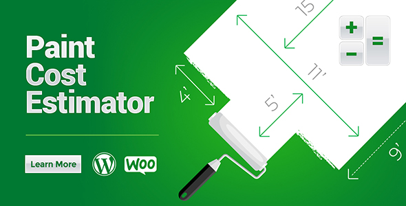 WooCommerce Paint Cost Estimator Preview Wordpress Plugin - Rating, Reviews, Demo & Download