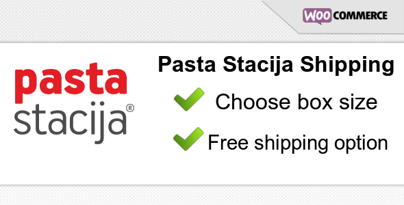 WooCommerce Pasta Stacija Shipping Preview Wordpress Plugin - Rating, Reviews, Demo & Download