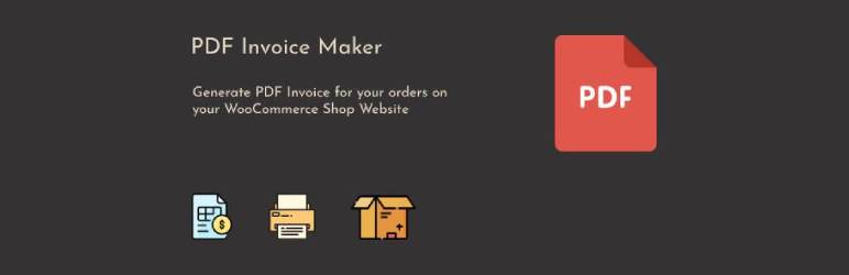 WooCommerce PDF Invoices Maker Preview Wordpress Plugin - Rating, Reviews, Demo & Download